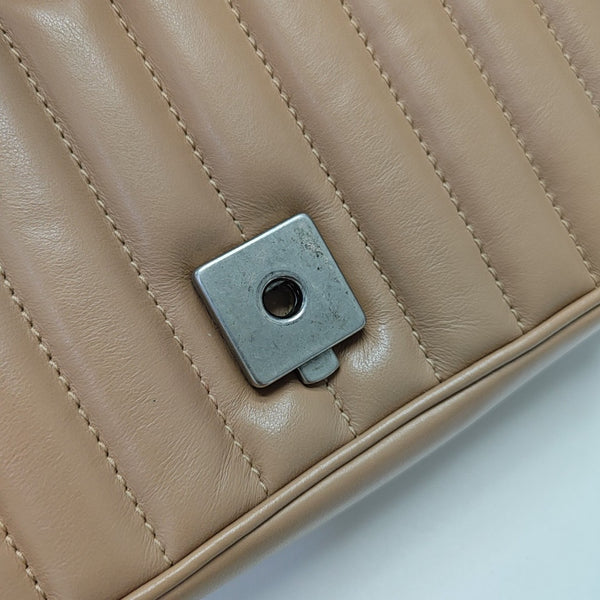 GG Marmont Small Quilted Calfskin Pink