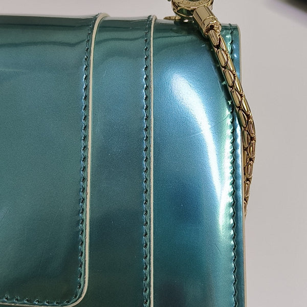 SERPENTI FOREVER Small Calfskin Green