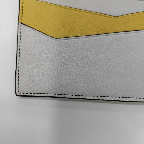 Puzzle Calfskin Multicolor Card Holder