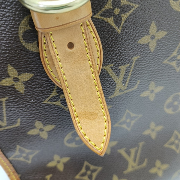 POPINCOURT Monogram Coated Canvas Brown