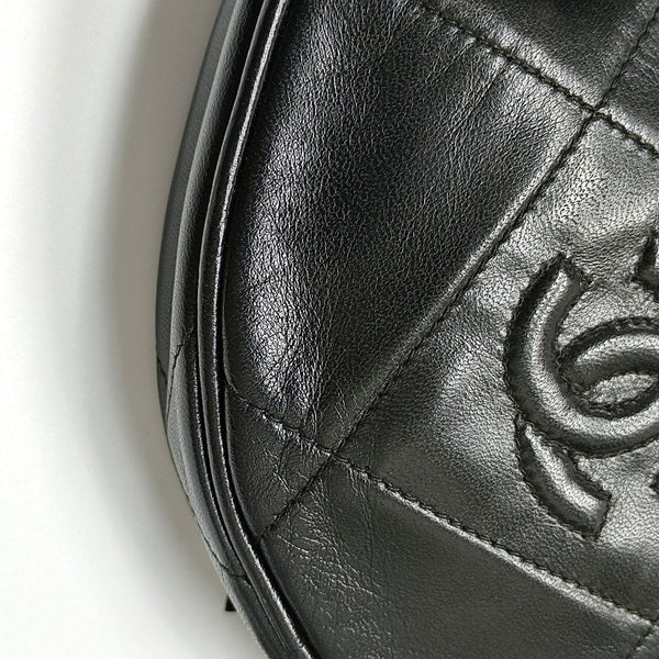Quilted Lambskin Black