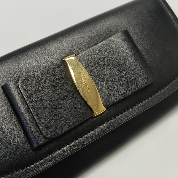 Calfskin Wallet Black