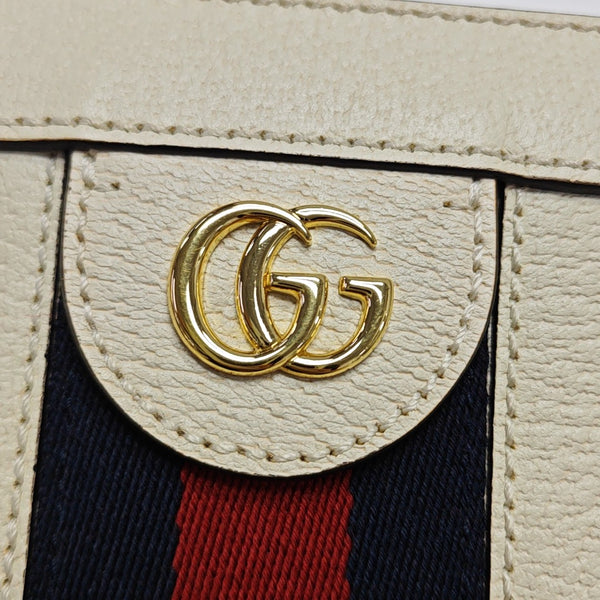 Ophidia Small Calfskin White