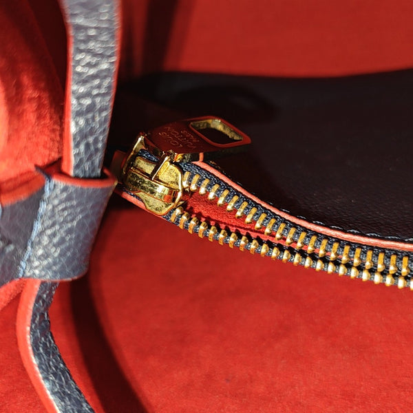 NÉONOÉ MM Calfskin Blue