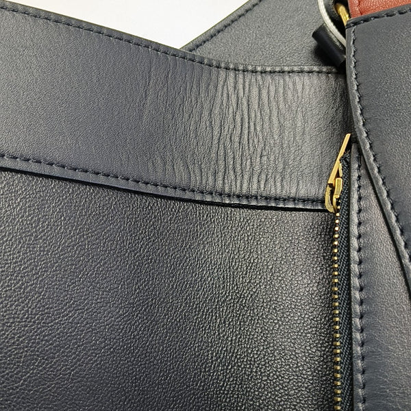 FRAME Medium Calfskin Blue