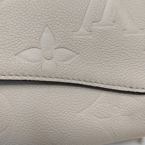 DIANE Monogram Calfskin Beige