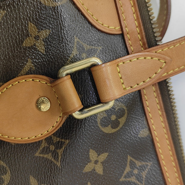 PALERMO PM Monogram Coated Canvas Brown