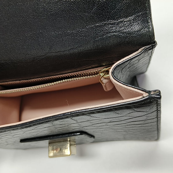 Diorama Calfskin Black