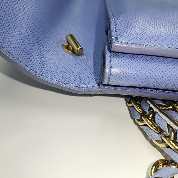 Ginny Calfskin Blue
