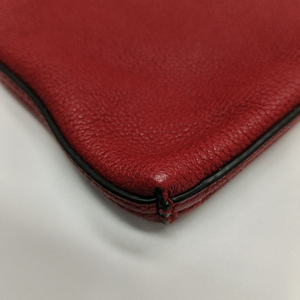 Print Medium Calfskin Red