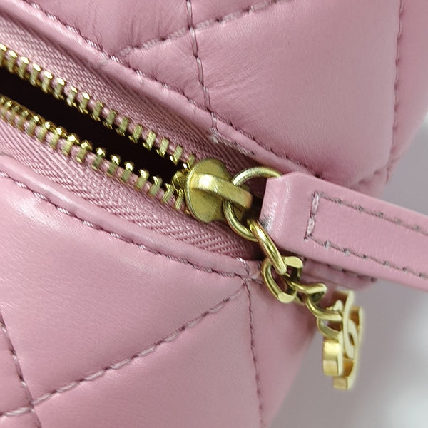 Quilted Calfskin Pink