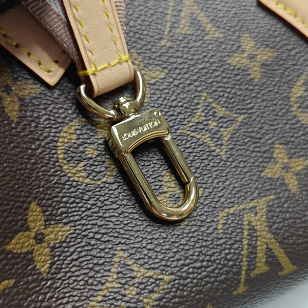 SPEEDY 20 Monogram Coated Canvas Brown