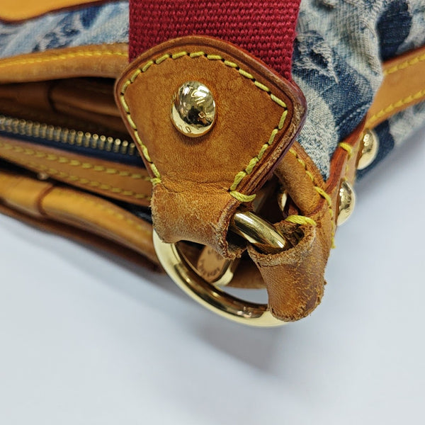 RAYE Monogram Denim Blue