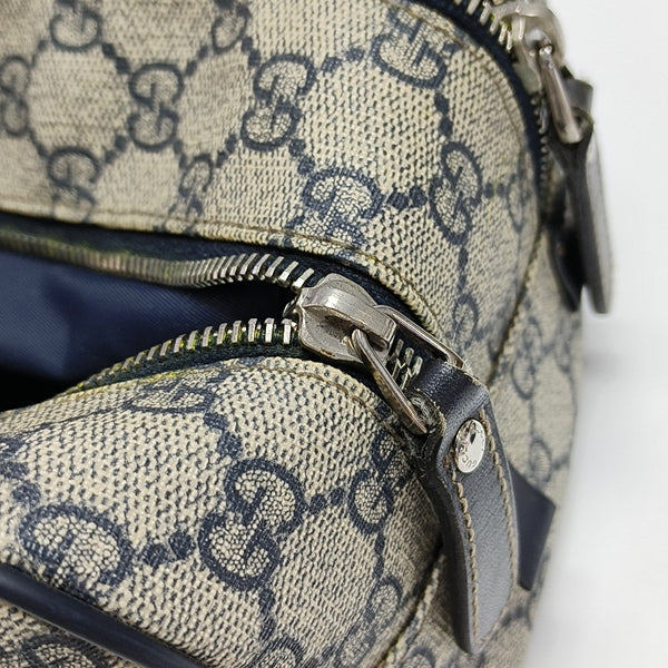 Monogram Coated Canvas Clutch Black