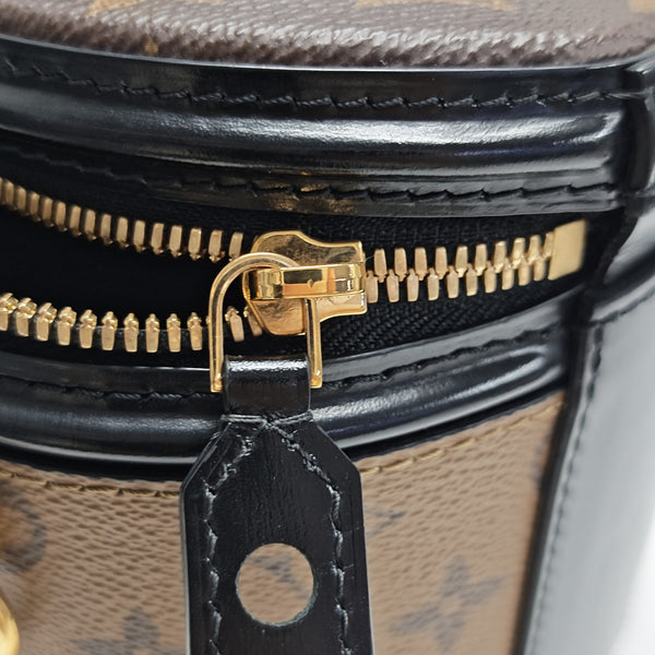 CANNES PM Monogram Coated Canvas Brown