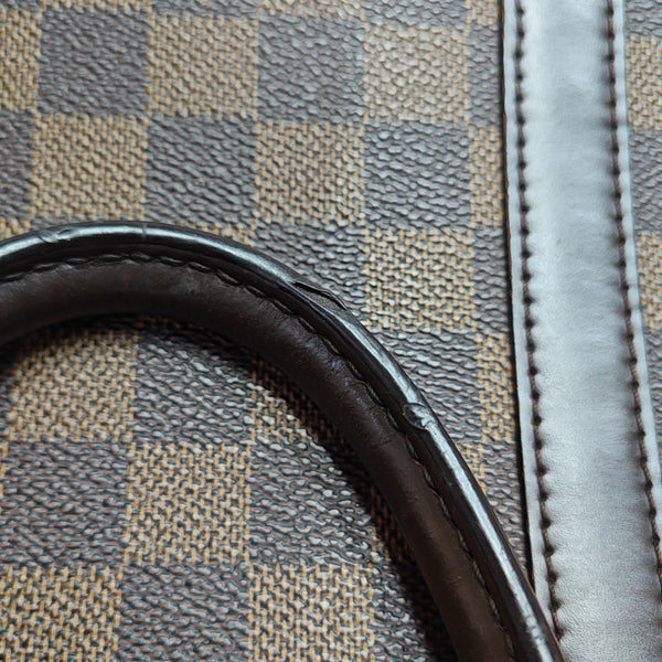 PORTE-DOCUMENTS GM Damier Ebene Coated Canvas Brown