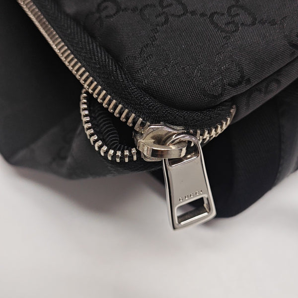 Monogram Canvas Backpack Black
