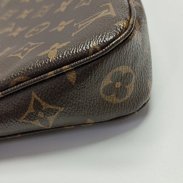 ACCESSOIRES Monogram Coated Canvas Brown