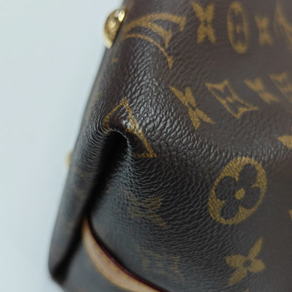 CARRYALL MM Monogram Coated Canvas Brown