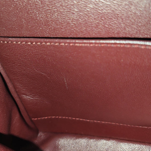 CLASSIC FLAP Medium Quilted Grained Calfskin Black