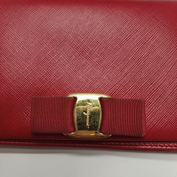 Ginny Calfskin Red