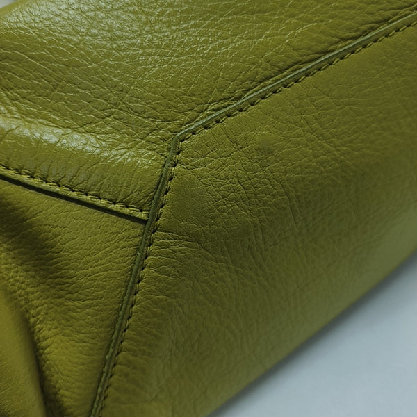 Classic City Small Lambskin Green