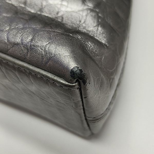 Downtown Calfskin Silver