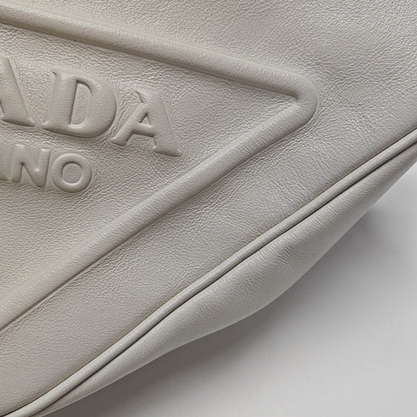 Triangle Calfskin White