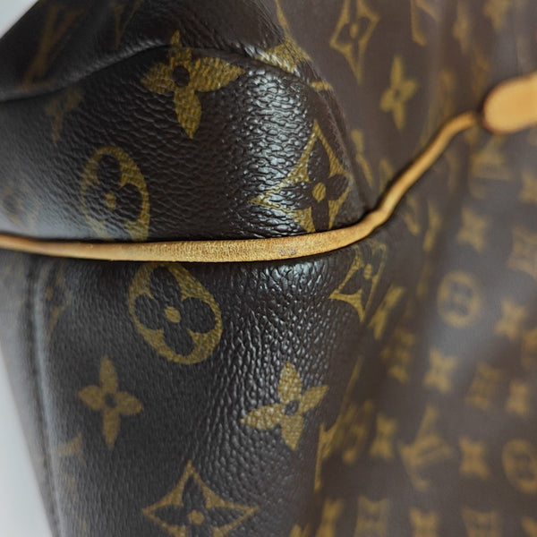 TOTALLY MM Monogram Coated Canvas Brown