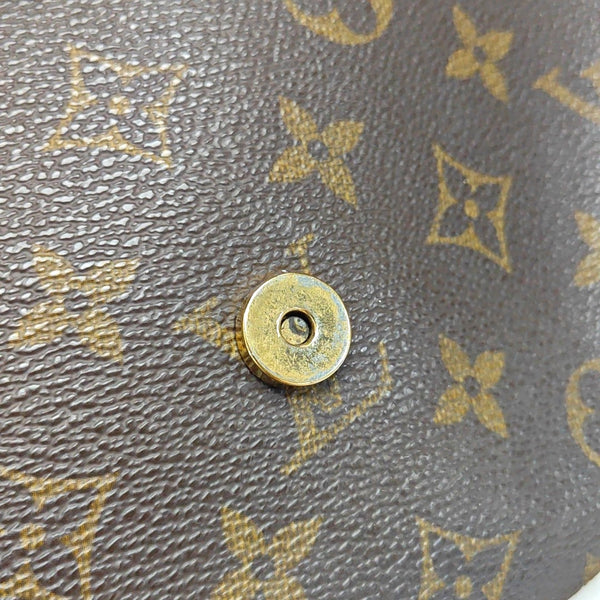 MUSETTE TANGO Monogram Coated Canvas Brown