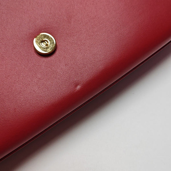 KATE Medium Calfskin Red