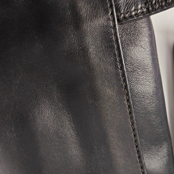 Lambskin Shoulder Bag Black