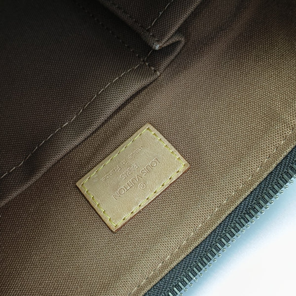 TULUM PM Monogram Coated Canvas Brown