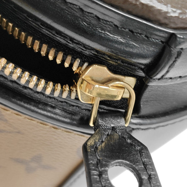 CANNES PM Monogram Coated Canvas Brown
