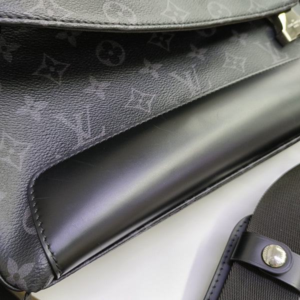 VOYAGER PM Monogram Coated Canvas Black