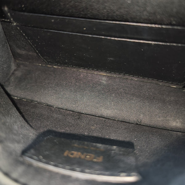 Double Micro Calfskin Black