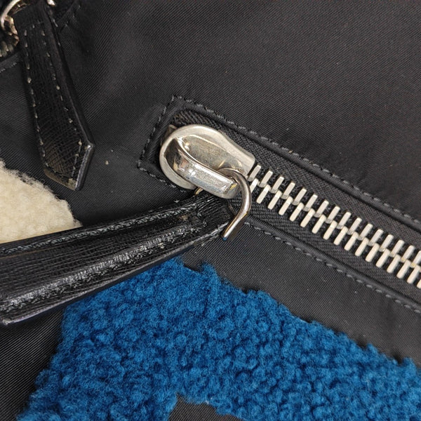 Nylon Backpack Black