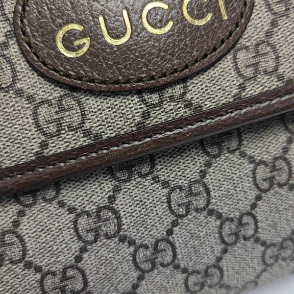 Neo Vintage Monogram Coated Canvas Beige