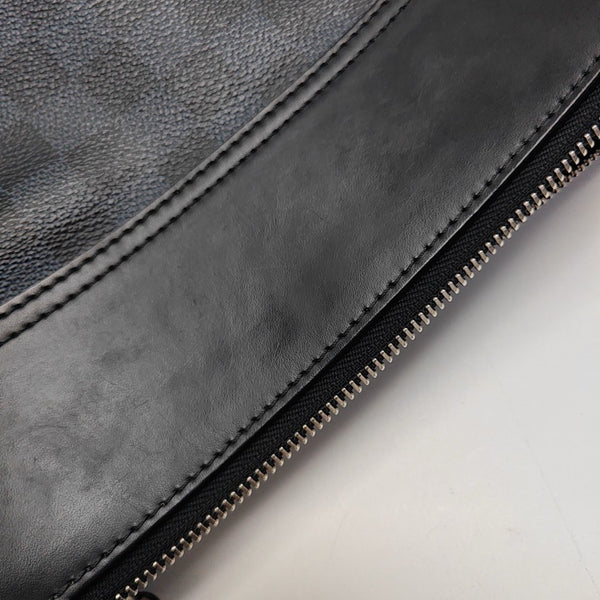 GREENWICH Damier Coated Canvas Blue