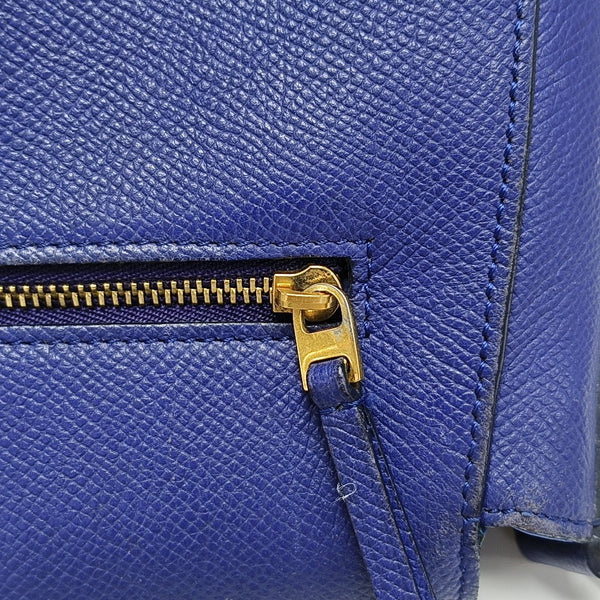 TROTTEUR Calfskin Blue