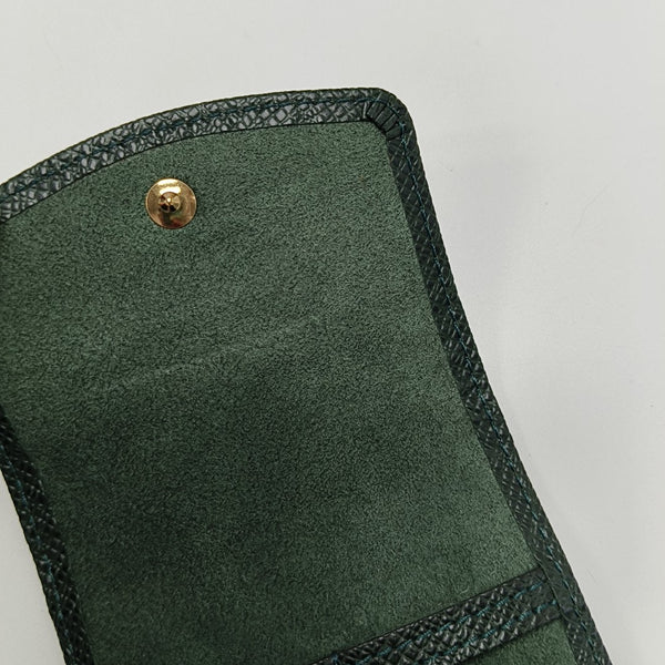 ELISE Calfskin Green Card Holder