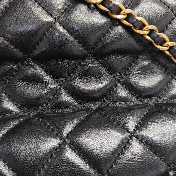 CLASSIC FLAP Mini Quilted Lambskin Black