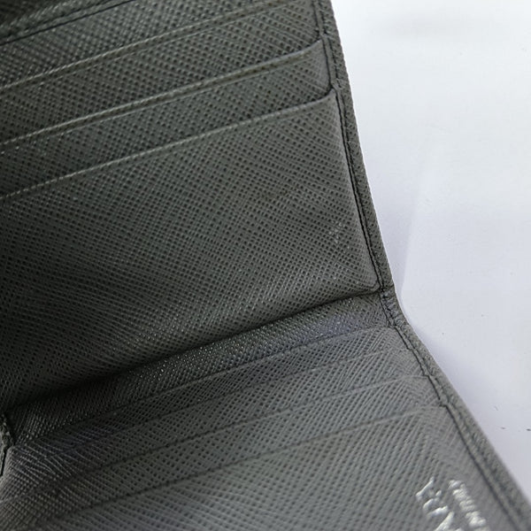 Saffiano Calfskin Wallet Gray