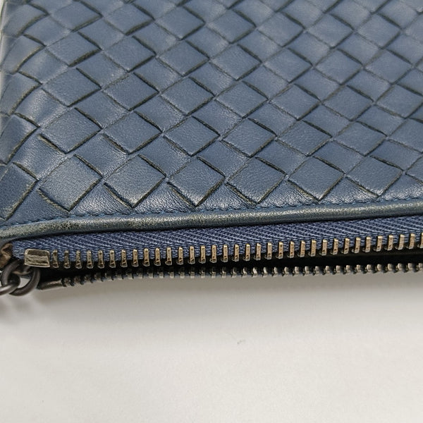 Lambskin Clutch Blue