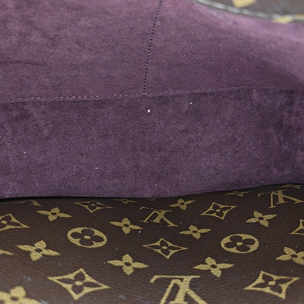 MONTAIGNE Monogram Coated Canvas Brown