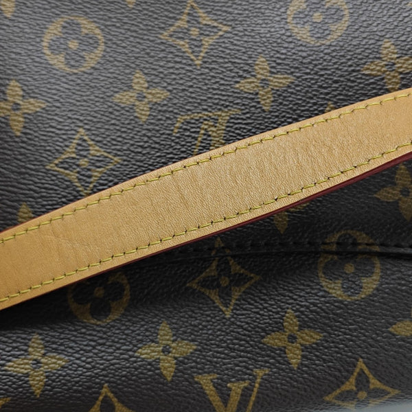 DIANE Monogram Coated Canvas Brown