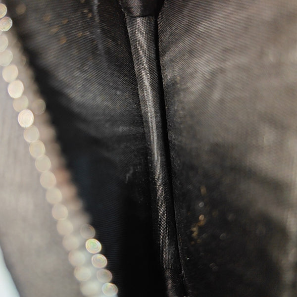 Calfskin Shoulder Bag Mini Black
