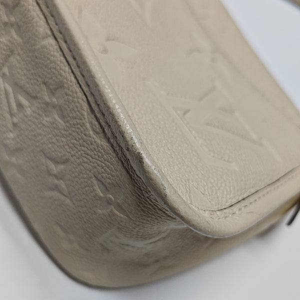 DIANE Monogram Calfskin Beige