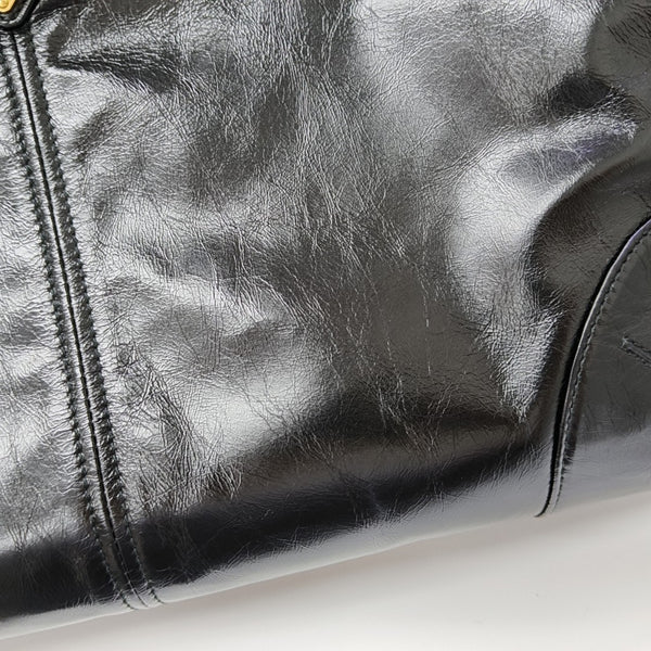 Bonnie Large Calfskin Black