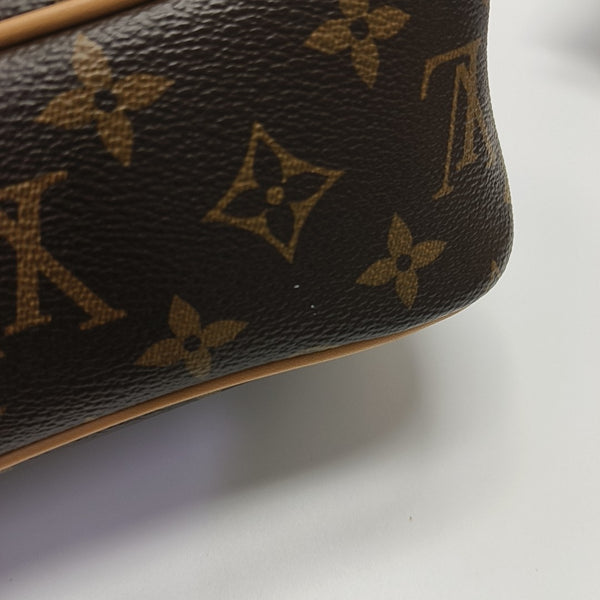 BOULOGNE Nano Monogram Coated Canvas Brown